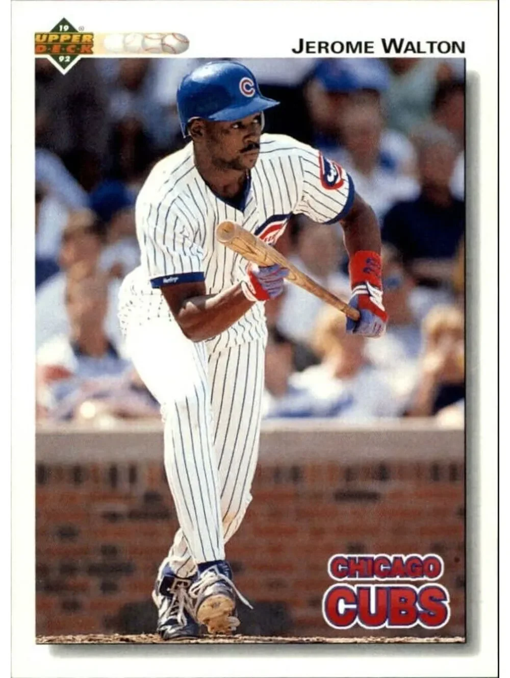 Jerome Walton 1992 Upper Deck MLB #463 Baseball Card Chicago Cubs